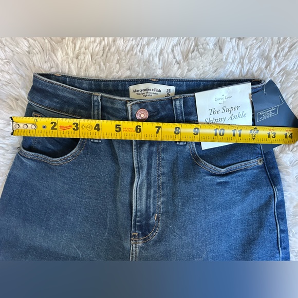 NWT Abercrombie & Fitch - Super Skinny Ankle High Rise - Picture 6 of 6